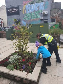 pocket park in Maryport
