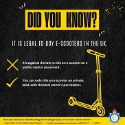 legal to buy e-scooters