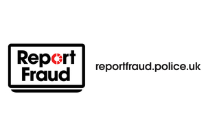 report fraud logo
