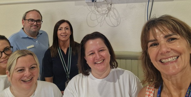 Fran and Cumberland staff