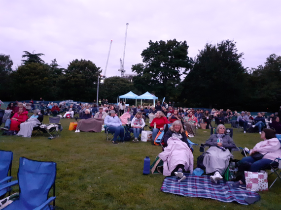 Open Air Cinema crowds