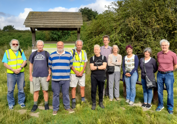 Health Walk on Dartford Heath