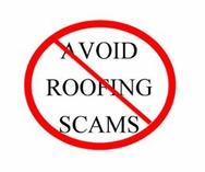 Roofing scam