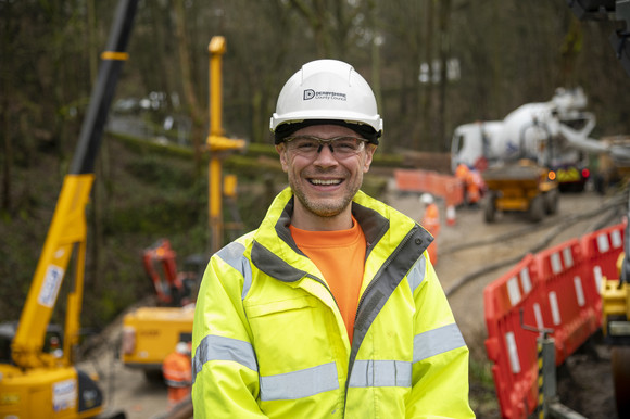 highways project engineer Andy Yates