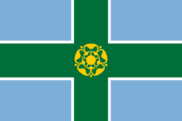 Derbyshire flag
