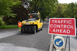 road work surface dressing