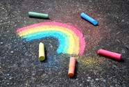 Chalk Rainbow