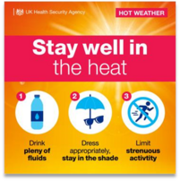 Stay well in the heat