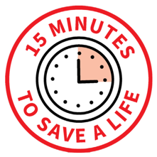 15 Minutes to Save a Life - Logo