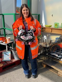 Louise Bradley re-use reuse shop Bolsover