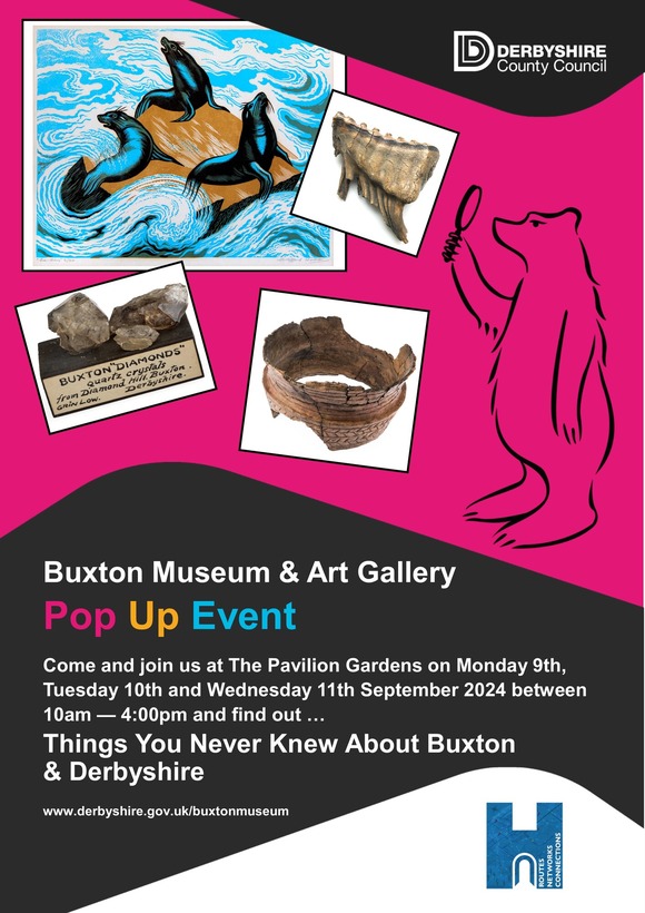 Buxton museum pop-up events