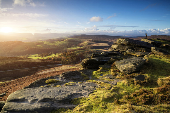 Peak District landscape Derbyshire