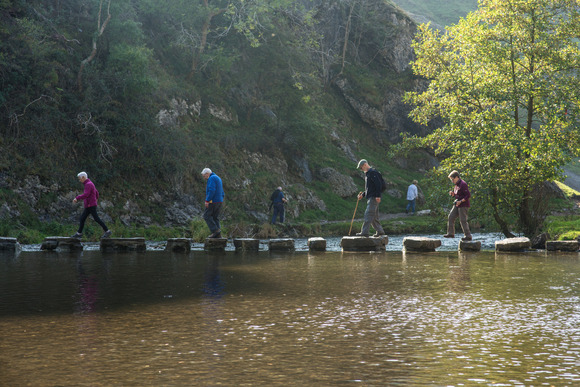 Dovedale stepping stones MUST CREDIT VPD&D