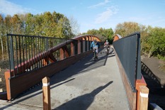 trans pennine trail bridge