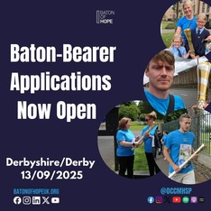 Baton-Bearer Applications Now Open Promotional Graphic - 2025