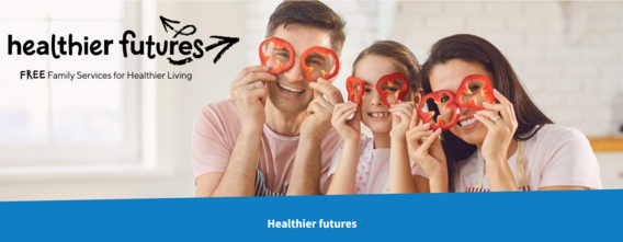 Healthier Futures Promotional Graphic