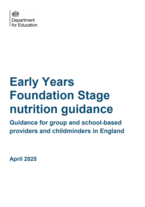 Nutrition guidance