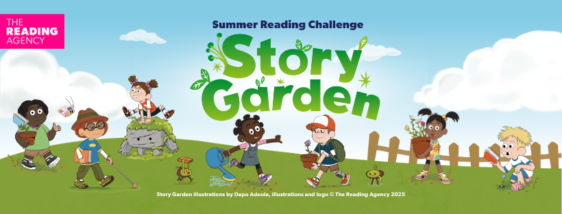 summer reading challenge 2025 story garden