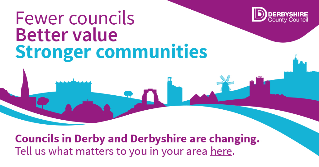 Fewer councils, Better value, Stronger communities