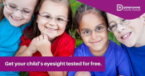 Get your childs eyesight tested for free