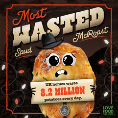 Love food hate waste potato