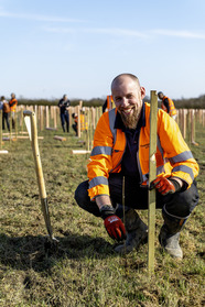 Denby tree planting Heartwood