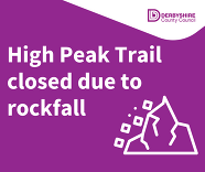 High Peak Trail rockfall
