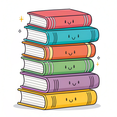 Image of books for enewsletter
