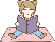 Toddler reading book