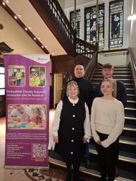 apprentices with Cllr Sarah Reaney 2026