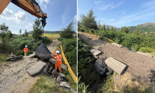 Tintwistle bridge repair