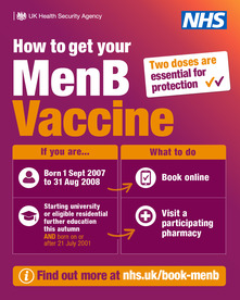 menB vaccination meningococcal B disease 