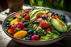healthy food fruit salad