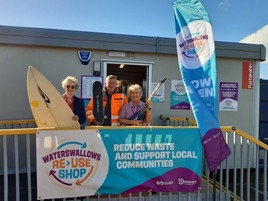 Waterswallows re-use shop reuse HWRC