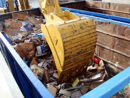 recycling centre skip