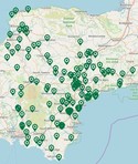 interactive map of community groups