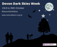 Devon dark skies week information banner