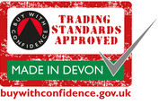 Buy With Confidence Made in Devon logo