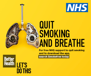 Image of mechanical/cog lungs for Better Health Campaign