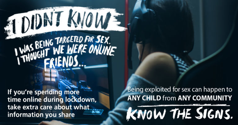 stay safe online - know the signs