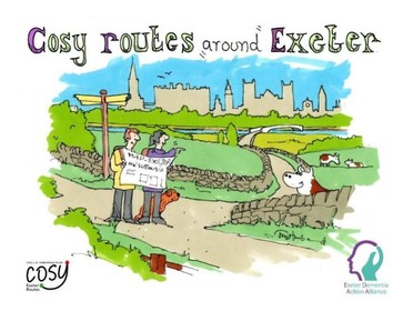 Poster for Exeter cosy routes
