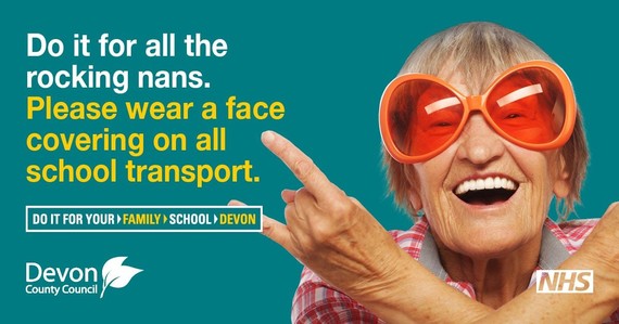 wear a face covering on school transport
