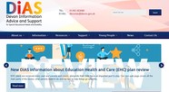 DiAS website home page