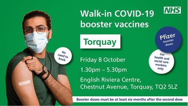COVID-19 vaccination booster details Torquay