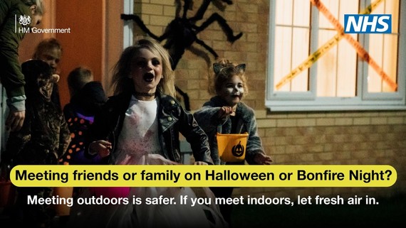 Keep safe this Halloween and Bonfire night