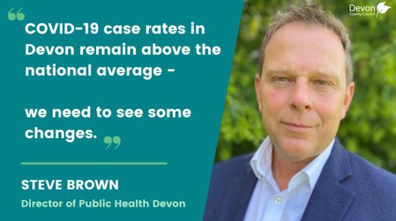 Steve Brown Director of Public Health in Devon
