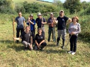 Wild Wembury volunteers