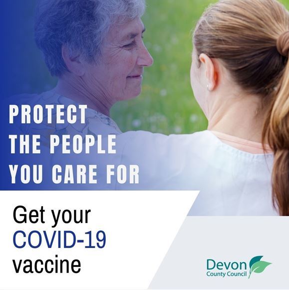 Protect the people you care for get vaccinated
