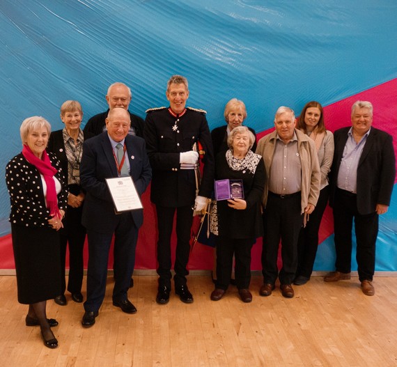 Westbank Neighbourhood Friends receive the Queen’s Award for Voluntary Services