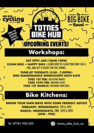 totnes bike hub poster
